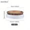 Double Layer Glass Bowl With Wooden Tray And Lid For Kitchen Storage 6