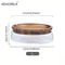 Double Layer Glass Bowl With Wooden Tray And Lid For Kitchen Storage 7