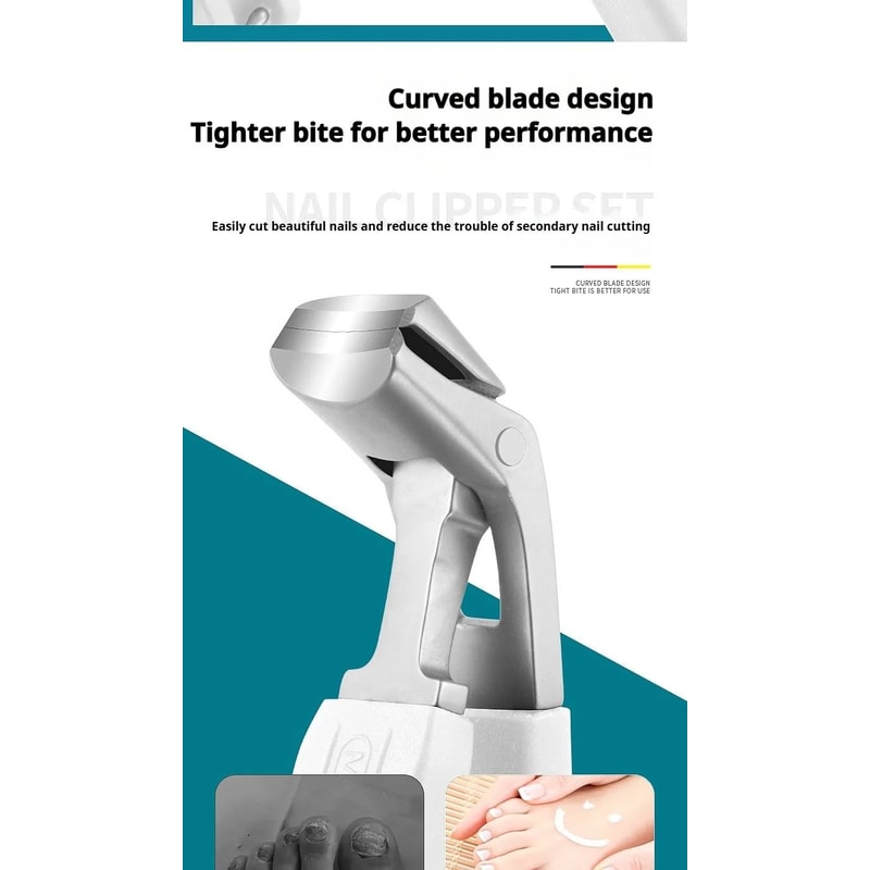 Pointed Tip Ingrown Toenail Clippers Precision Nail Cutter for Dead Skin and Toenail Care