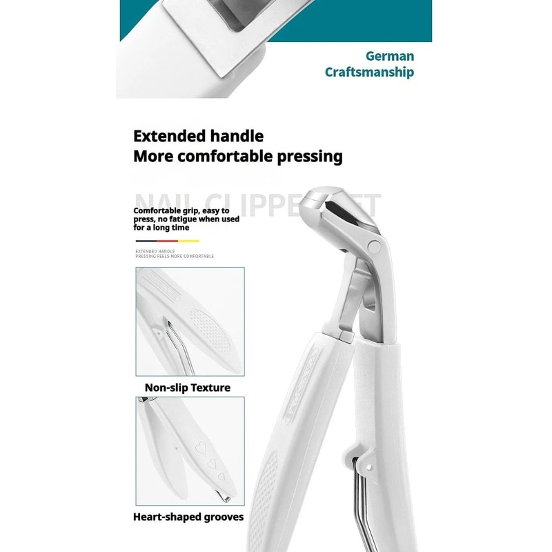 Pointed Tip Ingrown Toenail Clippers Precision Nail Cutter for Dead Skin and Toenail Care