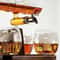 KEMORELA Antique Ship Decanter 3720 Fl Oz Whiskey Decanter Set With Wooden Stand And 4 Glasses 4