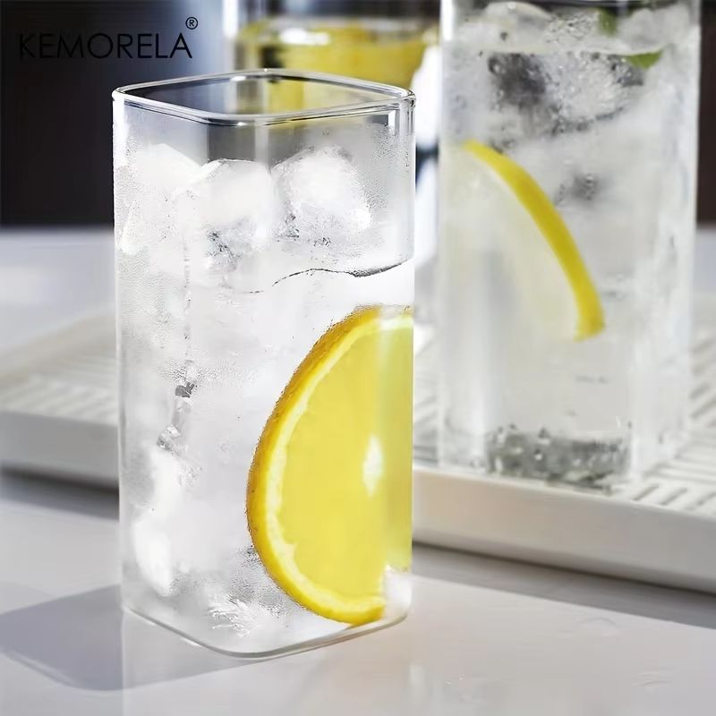 4Piece Highball Glass Set 1688 1893 Fl Oz Clear Tall Drinking Glasses For Cocktails Beer Juice An 5
