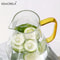 Diamond Texture Glass Teapot And Carafe Set HeatResistant Transparent Pitcher For Hot And Cold Dri 1