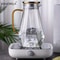 Diamond Texture Glass Teapot And Carafe Set HeatResistant Transparent Pitcher For Hot And Cold Dri 3