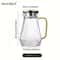 Diamond Texture Glass Teapot And Carafe Set HeatResistant Transparent Pitcher For Hot And Cold Dri 6