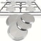 4Pack Stainless Steel Electric Stove Burner Covers 2 Small 2 Large Rustproof Round Cooktop Cover P 4