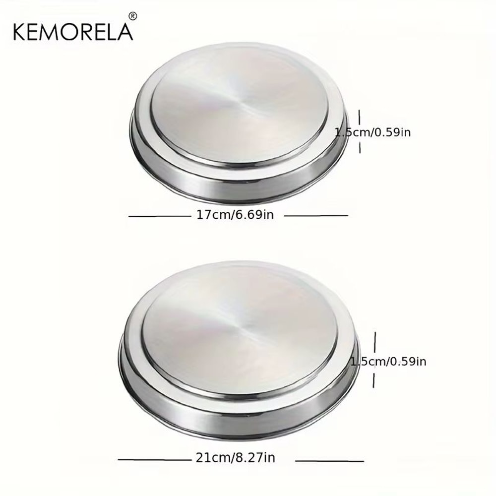 4Pack Stainless Steel Electric Stove Burner Covers 2 Small 2 Large Rustproof Round Cooktop Cover P 5