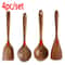 Teak Wooden Cooking Spoon Set Natural NonStick Safe Kitchen Utensils 110 Pieces 9