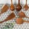 Teak Wooden Cooking Spoon Set Natural NonStick Safe Kitchen Utensils 110 Pieces 2