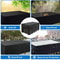Waterproof 210D Oxford Outdoor Furniture Cover For Patio Sofa And Garden Sets BlackSilver 3