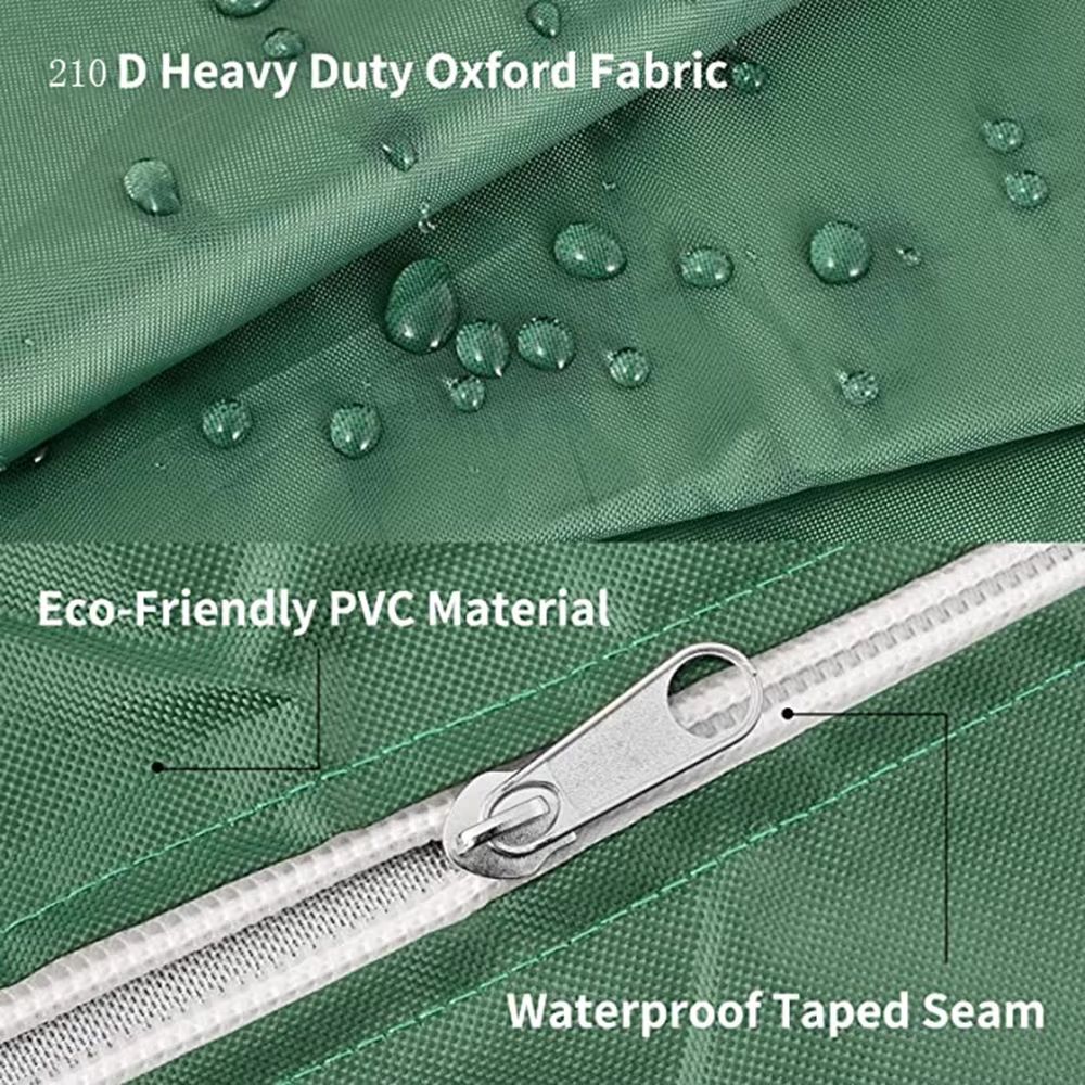 UVResistant Waterproof IBC Tank Cover With Zipper For 264 Gal 1000L Water Storage Tanks 3