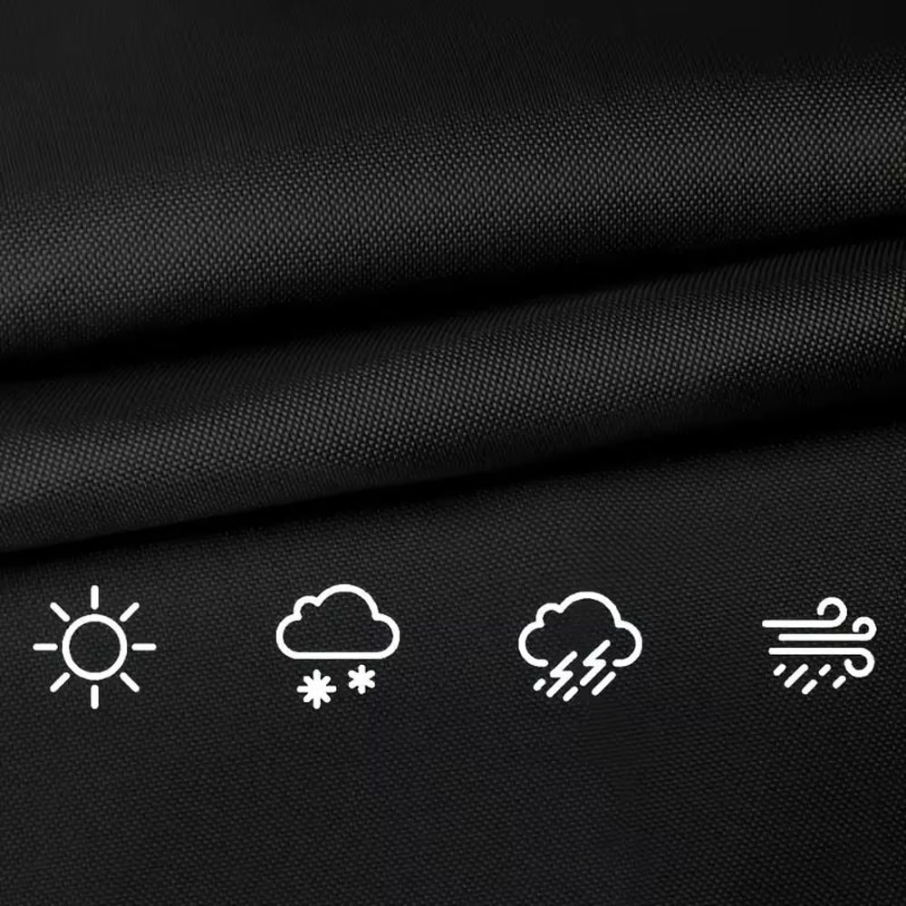 4Piece Heavy Duty Waterproof Patio Furniture Covers Set For Rattan Outdoor Furniture Windproof AllW 3