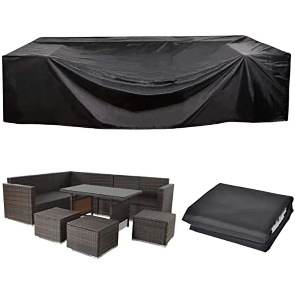 Heavy Duty Square Waterproof Outdoor Furniture Cover With UV And Dust Protection For Patio Tables A 0