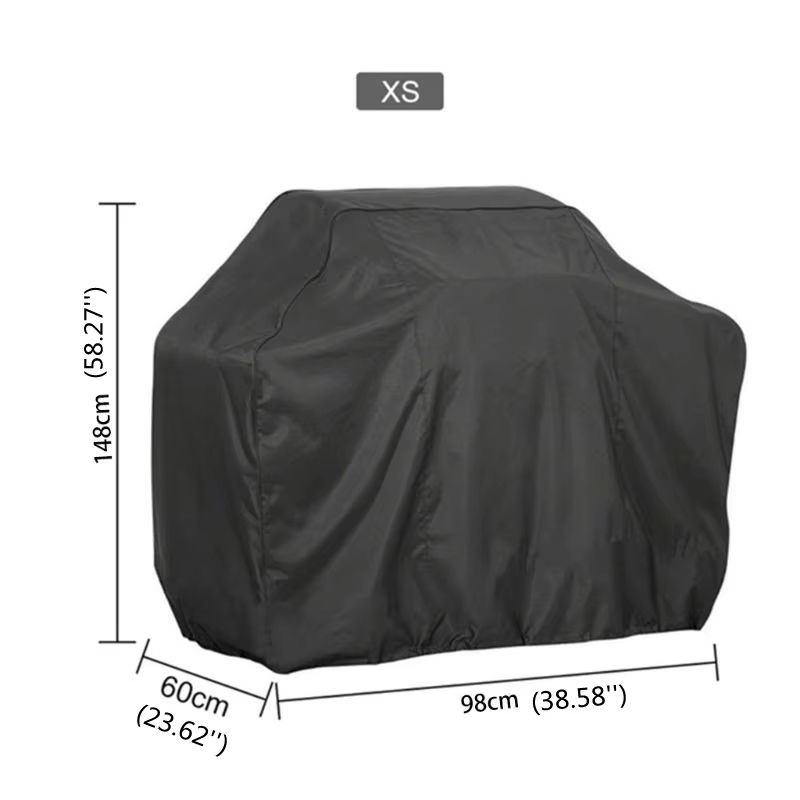 Heavy Duty Waterproof Oxford BBQ Grill Cover For Outdoor Barbecue And Smoker Protection 11