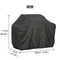 Heavy Duty Waterproof Oxford BBQ Grill Cover For Outdoor Barbecue And Smoker Protection 13
