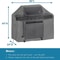 Heavy Duty Waterproof Oxford BBQ Grill Cover For Outdoor Barbecue And Smoker Protection 2