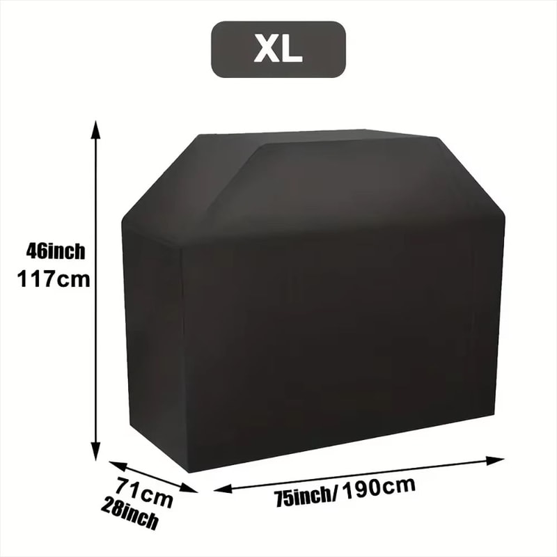 Heavy Duty Waterproof BBQ Grill Cover AntiDust Rain Protective Outdoor Barbecue Cover 15