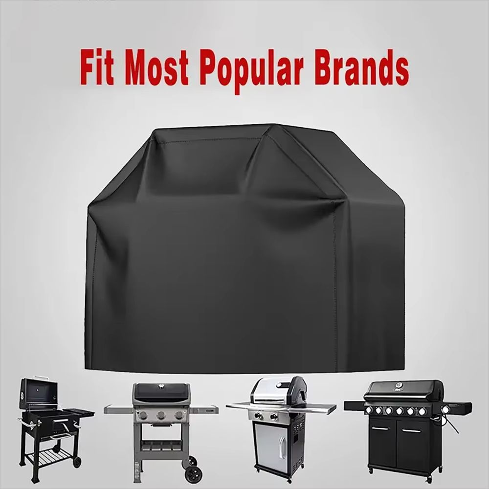 Heavy Duty Waterproof BBQ Grill Cover AntiDust Rain Protective Outdoor Barbecue Cover 6