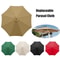 Rainproof Patio Umbrella Replacement Canopy UV Sunshade Cloth For Outdoor Umbrella Frame 0