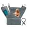 Waterproof Dog Car Hammock Back Seat Cover With Safety Belt For SUVs Trucks And Cars 6