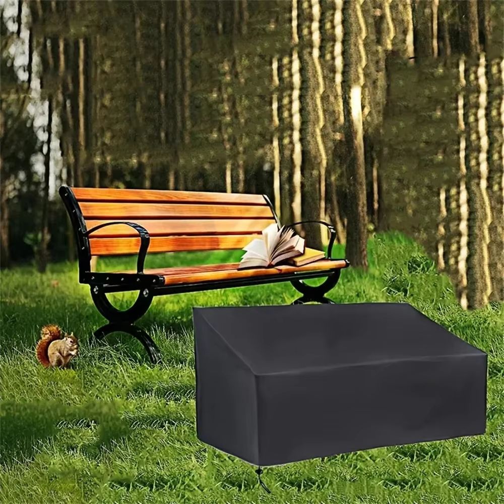 HeavyDuty Waterproof Garden Bench Cover UV Tear Resistant Windproof Oxford Fabric Protection 1