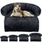 Washable Warm Dog Bed Sofa Soft Winter Pet Nest Bed And Furniture Protector Mat For Cats And Dogs 0
