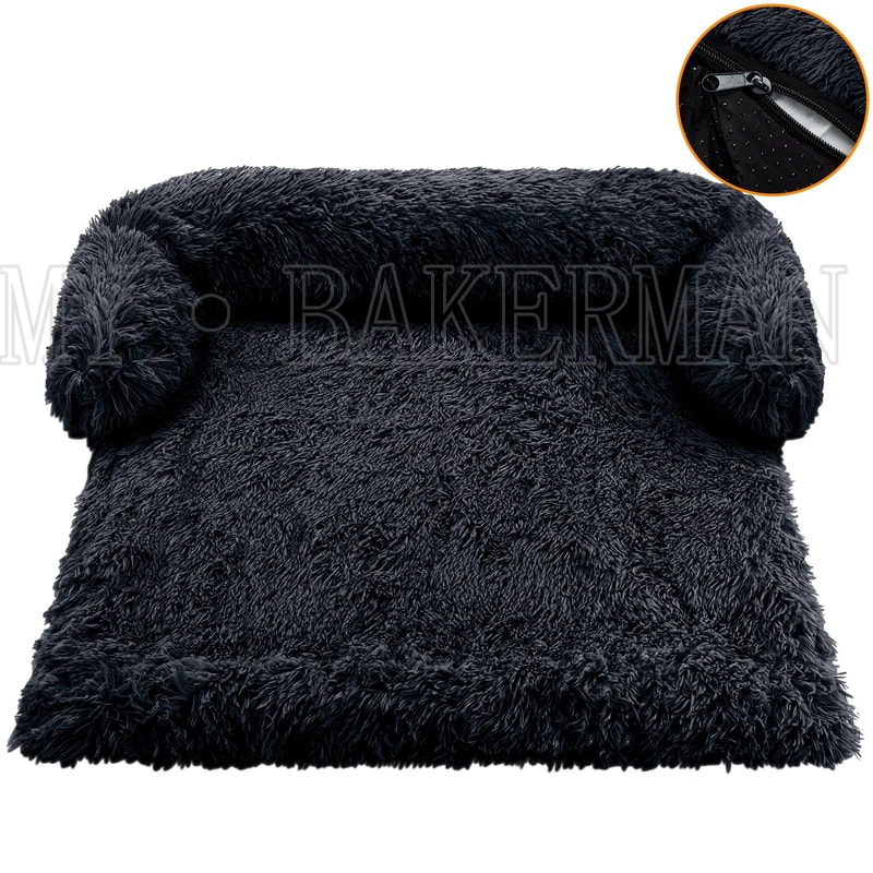 Washable Warm Dog Bed Sofa Soft Winter Pet Nest Bed And Furniture Protector Mat For Cats And Dogs 10