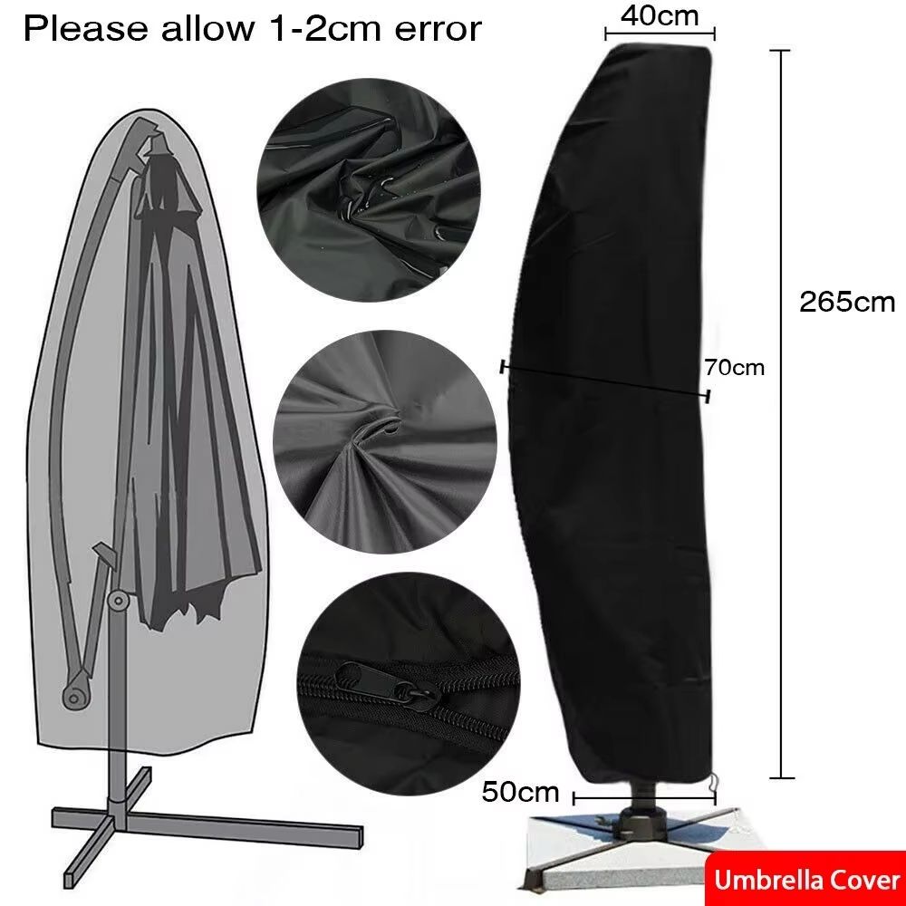 Waterproof Oxford Cloth Outdoor Umbrella Cover For Cantilever And Patio Parasols 1