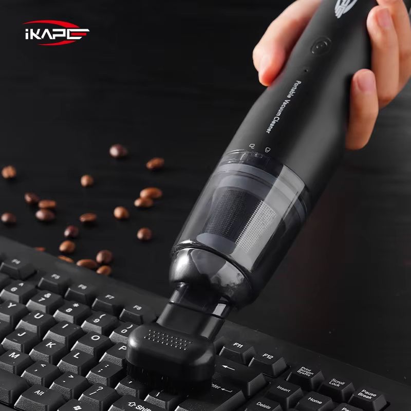IKAPE Wireless Mini Coffee Grounds Vacuum Cleaner With USBC Charging 3