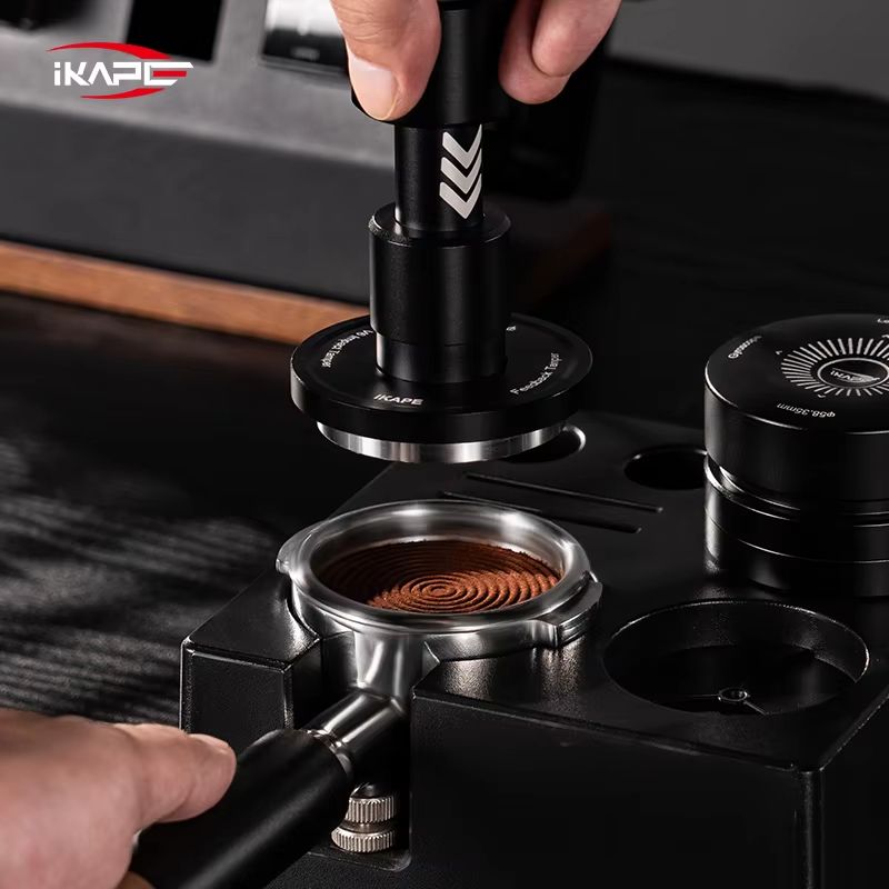 IKAPE V6 Impact Espresso Tamper For 201in 213in 228in Portafilters Calibrated Precision Tamping 1