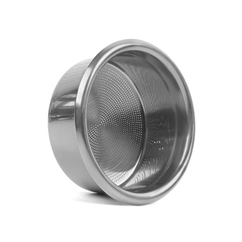 IKAPE Precision High Extraction Espresso Filter Basket Stainless Steel Bottomless Portafilter Upgr 4