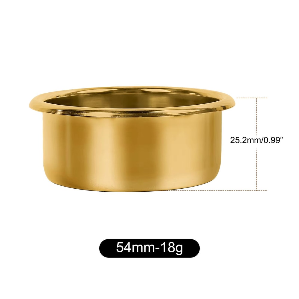 IKAPE Precision High Extraction Espresso Filter Basket Stainless Steel Bottomless Portafilter Upgr 10