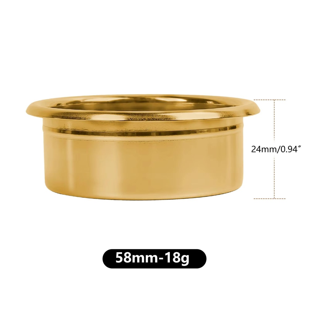 IKAPE Precision High Extraction Coffee Filter Basket Stainless Steel Bottomless Portafilter Upgrad 9