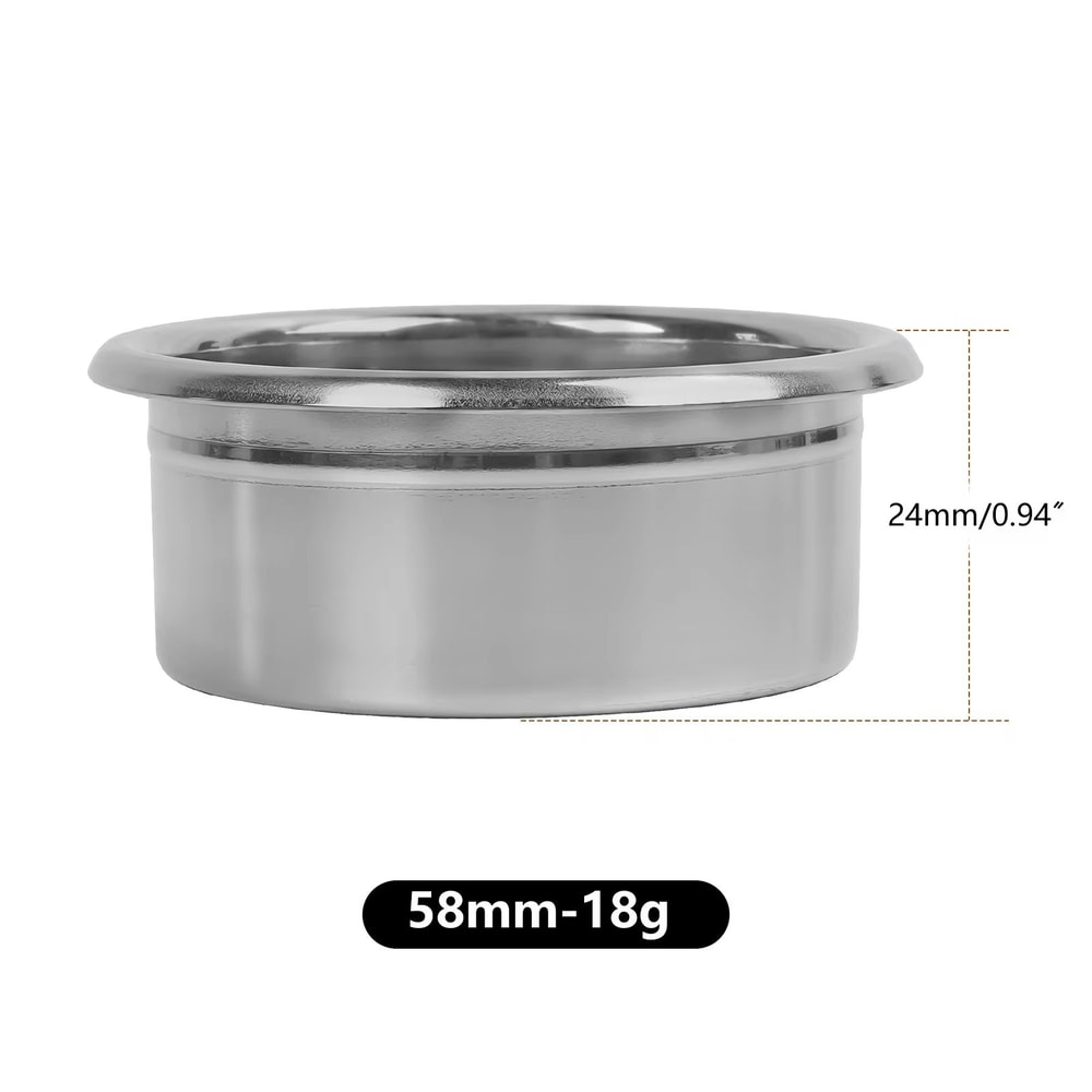 IKAPE Precision High Extraction Coffee Filter Basket Stainless Steel Bottomless Portafilter Upgrad 8