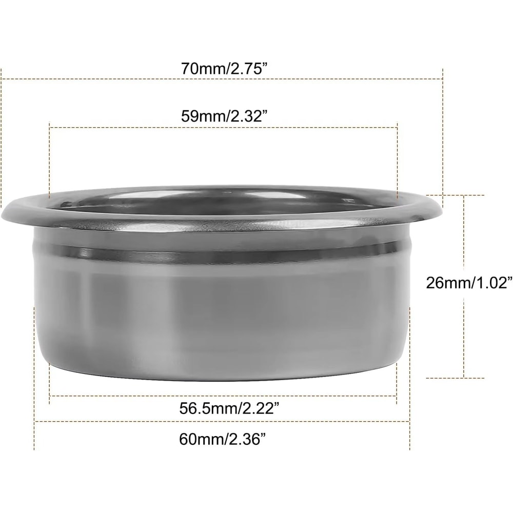 IKAPE Precision HighExtraction Espresso Basket Stainless Steel Bottomless Portafilter Upgrade 3