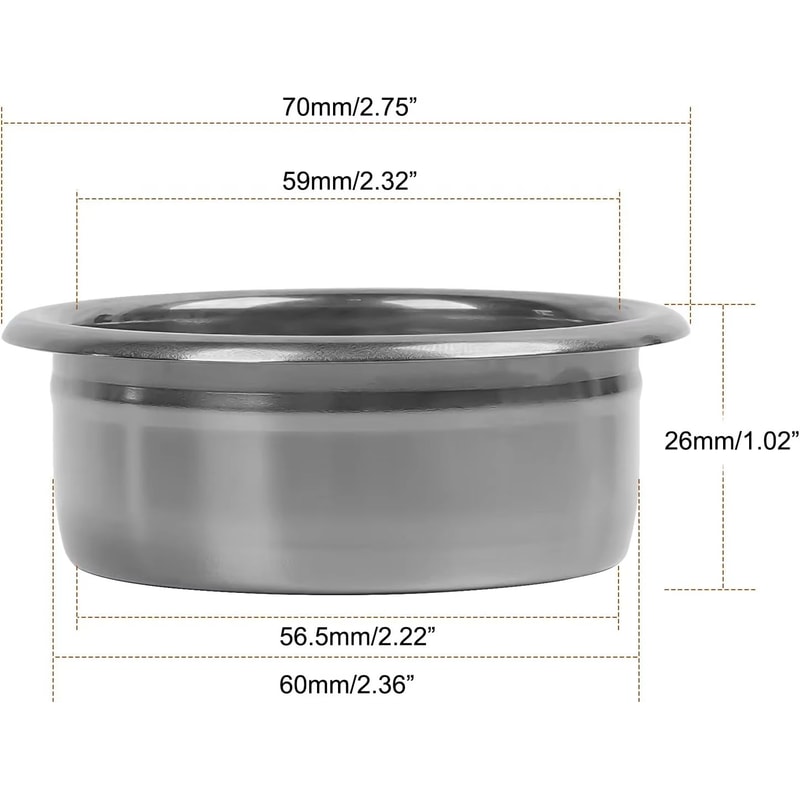 IKAPE Precision HighExtraction Espresso Basket Stainless Steel Bottomless Portafilter Upgrade 3