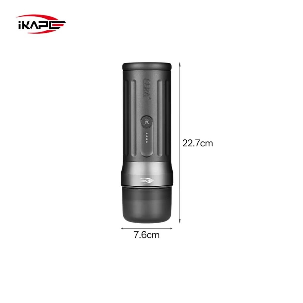 IKAPE Wireless Bluetooth Portable Espresso Maker Compatible With 58 Mm 228 In Bottomless Portafilt 6