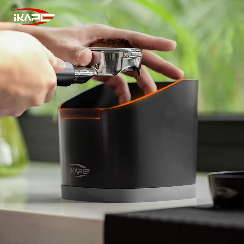 IKAPE V2 Knock Box AntiSlip Espresso Grounds Organizer For Coffee Stations 1