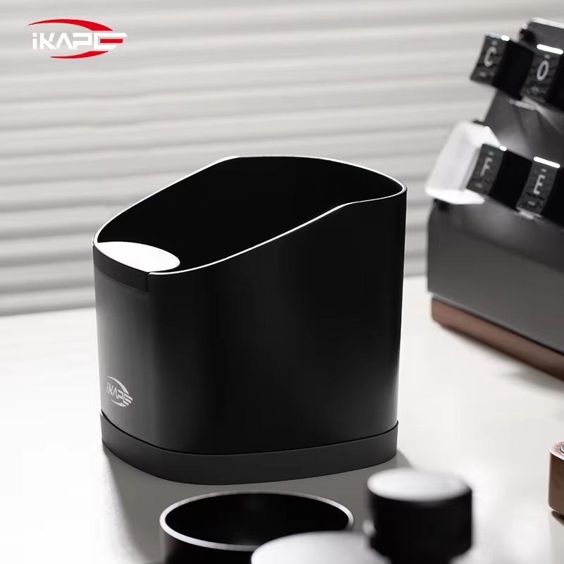 IKAPE V2 Knock Box AntiSlip Espresso Grounds Organizer For Coffee Stations 2