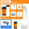 Portable Rechargeable USB Outdoor Shower Pump For Camping And Pet Bath 4