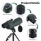 2575x60 Zoom Spotting Scope Monocular With BAK4 Prism And ED Lens 4
