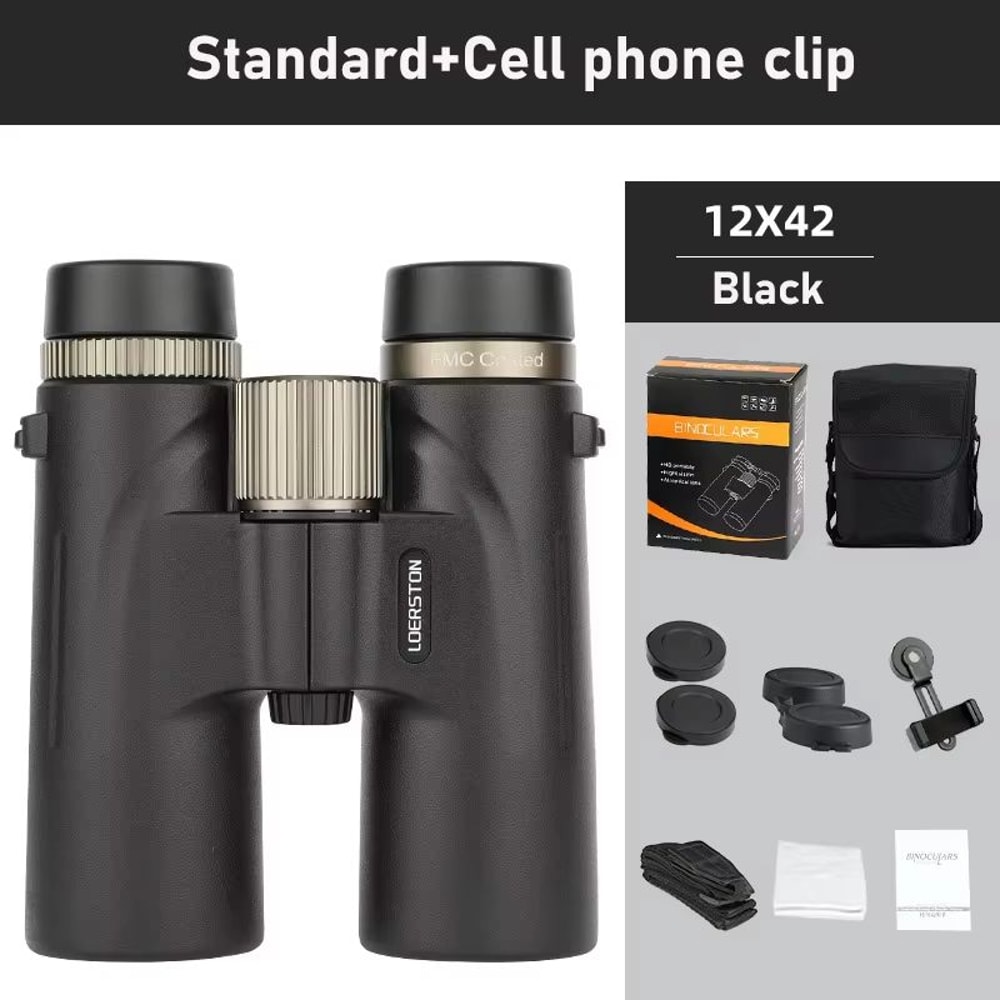 12x42 HD Binoculars With BAK4 Prism For Outdoor Hunting Birdwatching 7