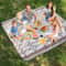 Extra Large Waterproof Outdoor Picnic Blanket 66x66 With Carrying Handle 3