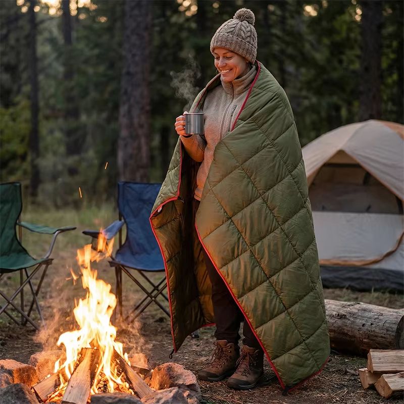 AllSeason Lightweight Camping Travel Blanket Mat 2