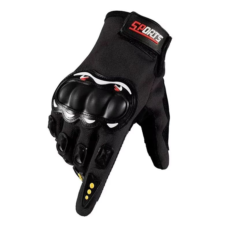Mens FullFinger Motorcycle Gloves With Touchscreen And Protective Reinforcement 7