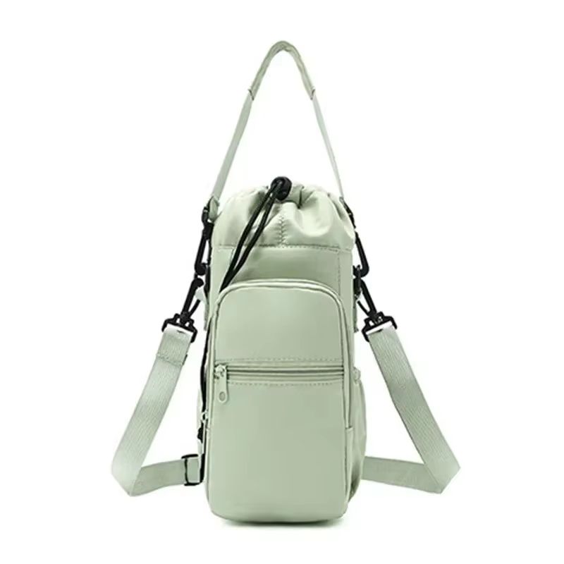 Portable Insulated Water Bottle Bag With Adjustable Strap And Phone Pocket 9