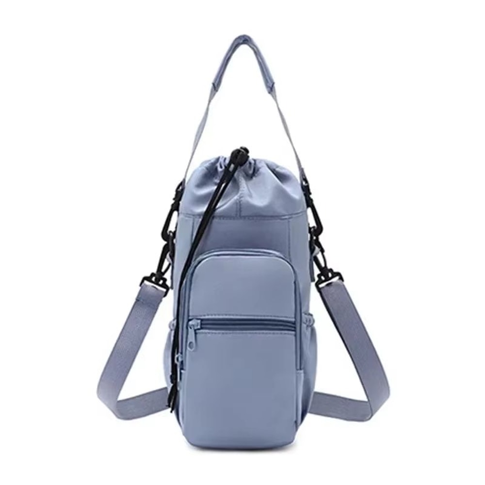 Portable Insulated Water Bottle Bag With Adjustable Strap And Phone Pocket 10