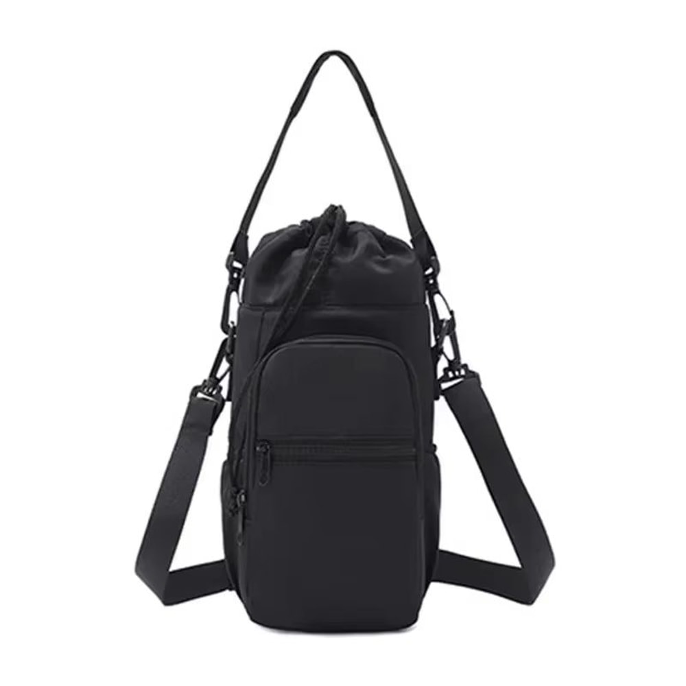 Portable Insulated Water Bottle Bag With Adjustable Strap And Phone Pocket 6