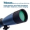 2575x70 Zoom Spotting Scope Monocular With BAK4 Prism Waterproof Outdoor Telescope 1