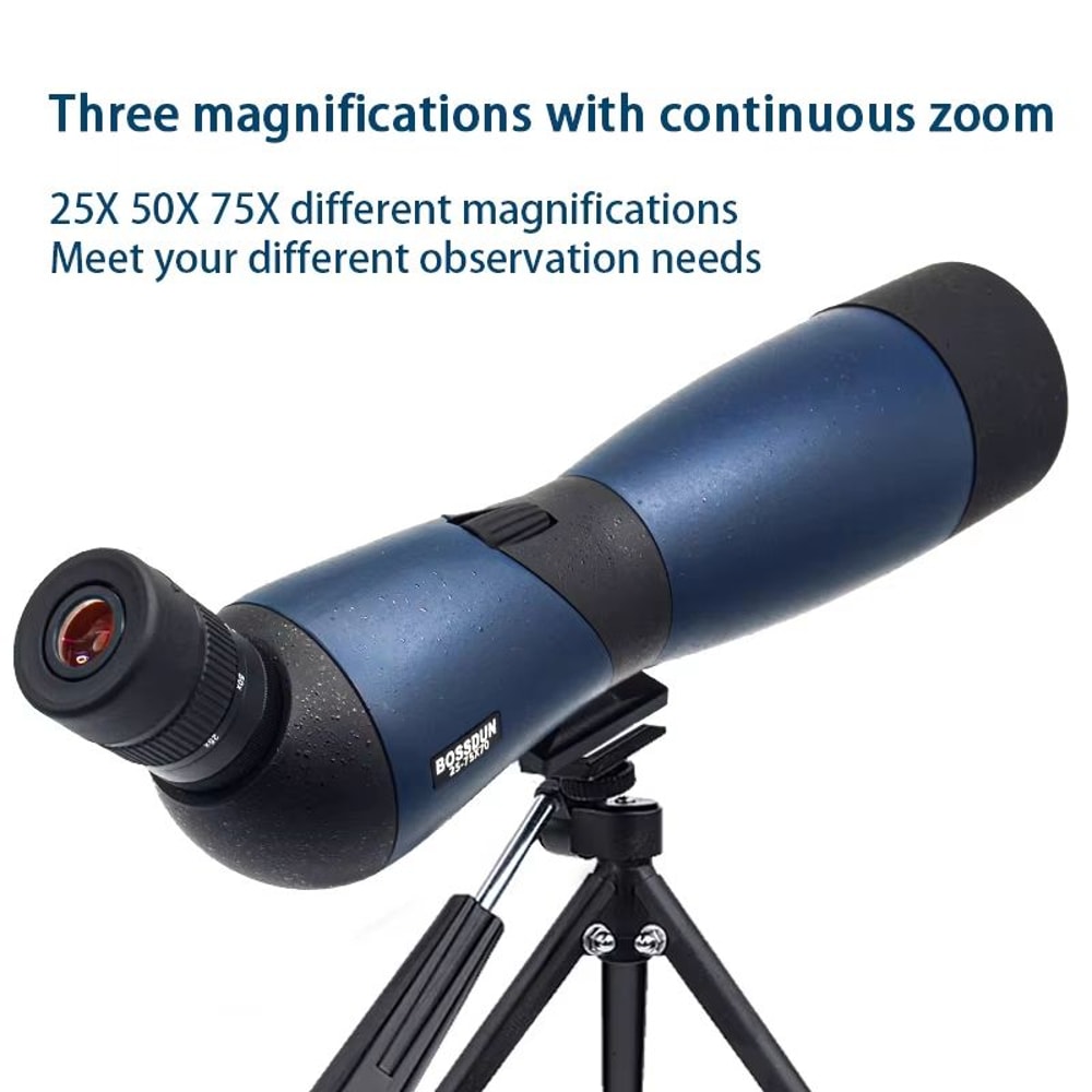 2575x70 Zoom Spotting Scope Monocular With BAK4 Prism Waterproof Outdoor Telescope 2